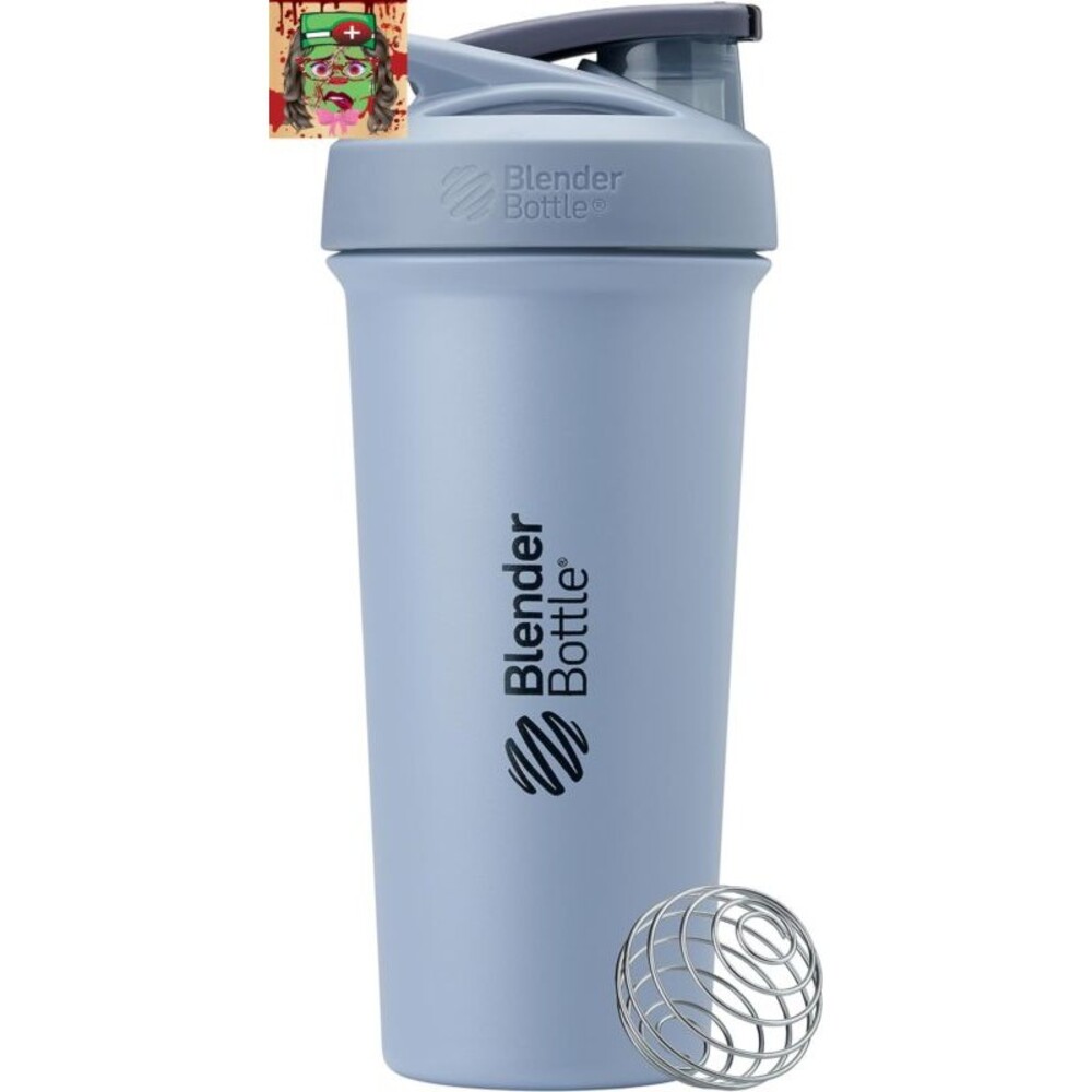 BlenderBottle Strada Sleek Shaker Cup Insulated Stainless Steel Water Bottle